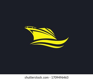 Logo Boat Stock Vector (Royalty Free) 1709496463 | Shutterstock