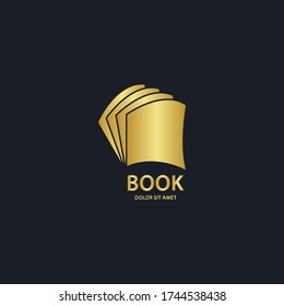a logo of the book