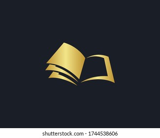 a logo of the book