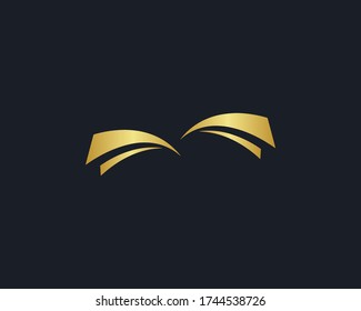 a logo of the book