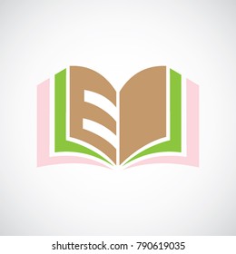 logo book for education
