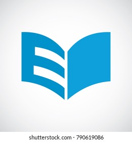 logo book for education