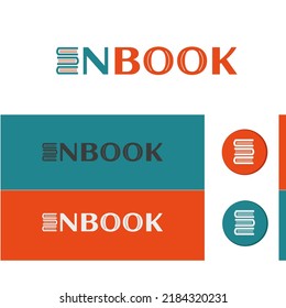 Logo For The Book Publishing House. Interesting And Concise Logo Design With Expressive Colors