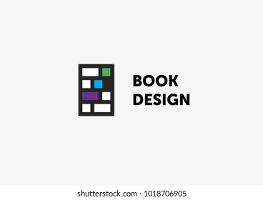 Logo for book shop
