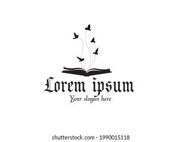 logo for a book shop or company