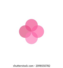 Logo for boutique, health clinic, flower shop and art gallery