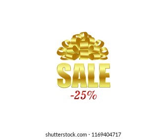 Logo bow sale -25%