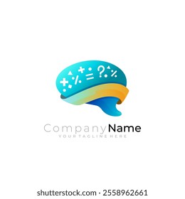 logo of a brain that is intelligent and masters science