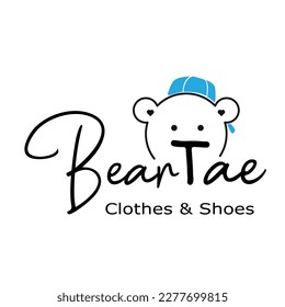 logo brand of children's clothing vector
