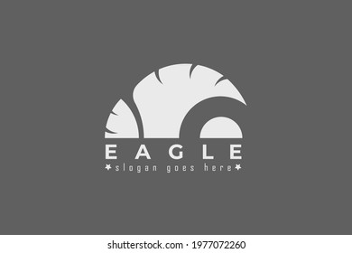 logo brand of eagle for company brand identity. 