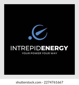 logo for a brand for an energy company in a modern minimalist style