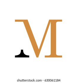 Logo Brand icon vector M