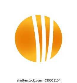 Logo Brand icon vector Vertical lines