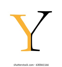 Logo Brand icon vector Y