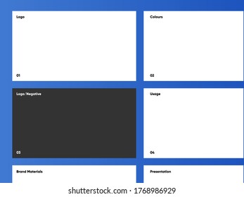 Logo Brand Presentation Kit Mockup for Designers