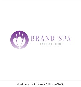Logo Brand Spa, Illustration vector