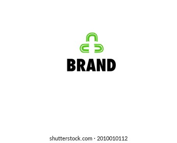 marca de logotipo, árbol medio círculo