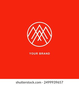 logo for brand , vector template design illustration