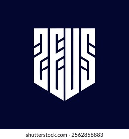 Logo for brand zeus simple