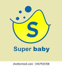 Logo branding for baby company modern logo