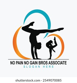 Logo para la Asociación Bros. Body Fitness