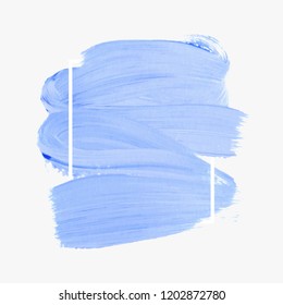 Logo brush painted stroke background design illustration vector. Perfect acrylic design for headline, logo and sale banner. 