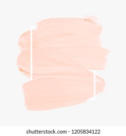 Logo brush painted stroke background design illustration vector. Perfect acrylic design for headline, logo and sale banner.  - Powered by Shutterstock - Get 15% off with code: PIKWIZARD15
