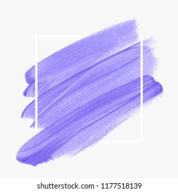 Logo brush painted watercolor background vector. Perfect design for headline and sale banner. 