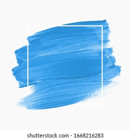 Image vectorielle d'arrière-plan de peinture de brosse à logo. Conception acrylique parfaite pour l'élément de prospectus et la bannière de vente. 