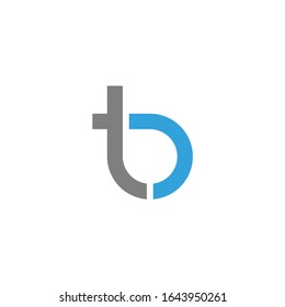 logo BT Ddesign vector gráfico moderno