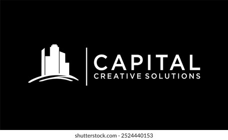 Logo building creative solution design identity