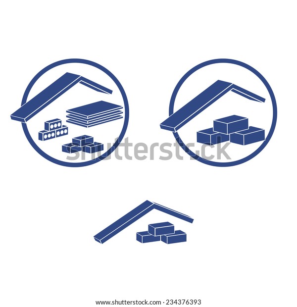 Logo Building Materials Store Eps 8 Stock Vector (Royalty Free) 234376393