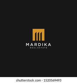 logo for building real estate or constructions 