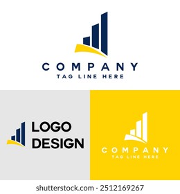 logo building set for industry and company Vector