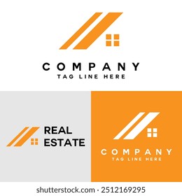 logo building set for industry and company Vector