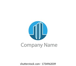 a logo of the buildings