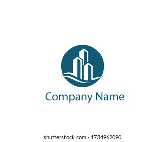 a logo of the buildings