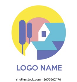 Logo Buildings. Vector. Logo. Illustration