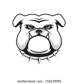 Logo bulldog head