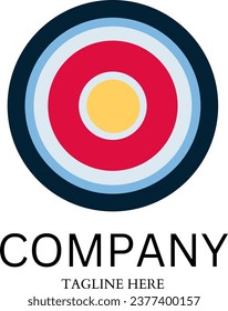 Logo bullseye's, or logo for business, simple logo