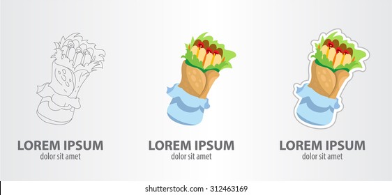 logo of a burrito