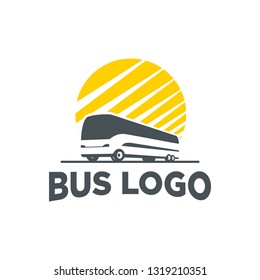 Logo Bus Silhouette, Can Be Used For Logos, Icons Or Symbols, Etc.