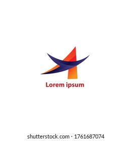 logo for business.
abstract logo like a star