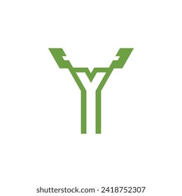 Logo business brand identity design vector illustration