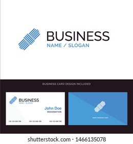 Logo and Business Card Template for Rope, Pack, Set vector illustration. Vector Icon Template background