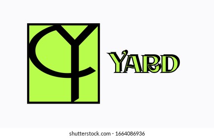 Logo for business letter Y	