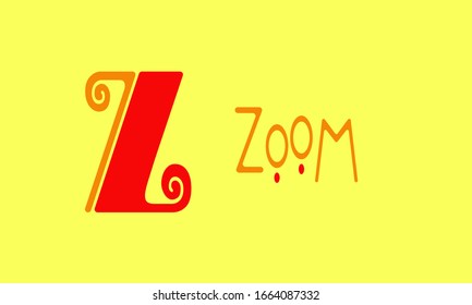 Logo for business letter Z
