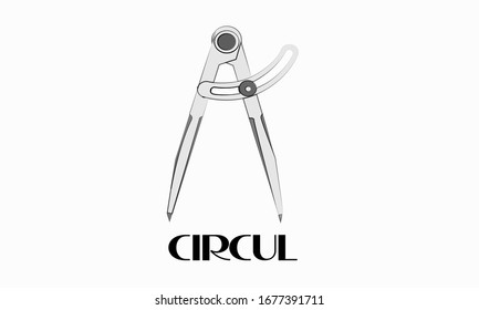 Logotipo para la brújula antigua de negocios