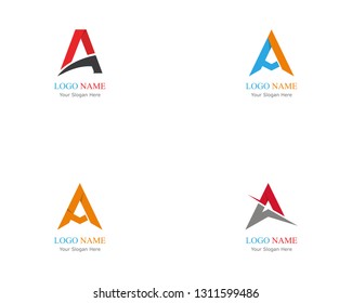 A Logo Business Template Vector