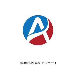 A  Logo Business Template Vector icon
